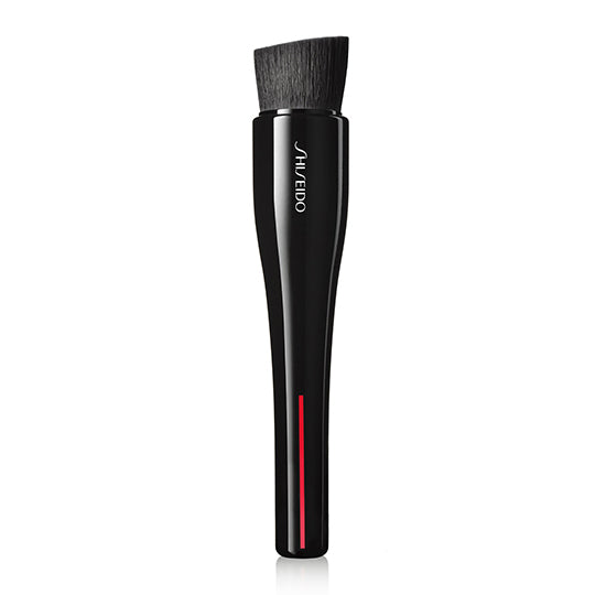 Shiseido HASU FUDE Foundation Brush - Premium Makeup Brush for Flawless Liquid & Powder Foundation Application - Perfect for Professional Makeup Artists & Everyday Beauty Routine