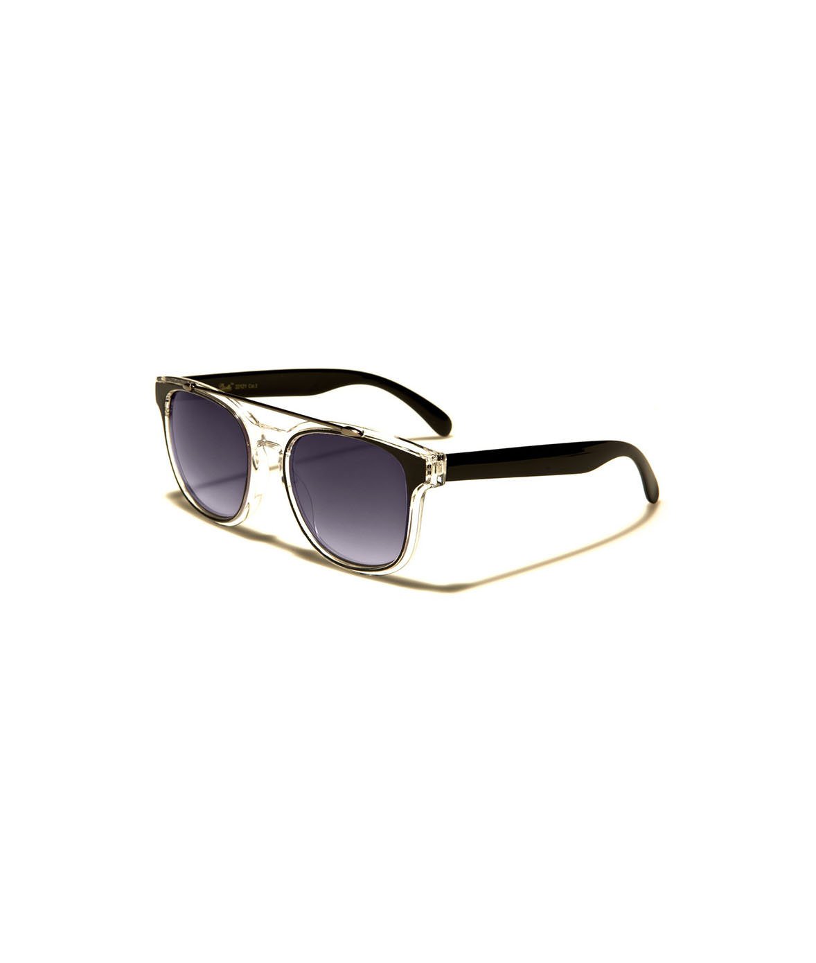 NAYKED Apparel Clear Frame Sunglasses - UV Protection, Lightweight & Stylish for Men & Women - Perfect for Outdoor, Beach, and Driving