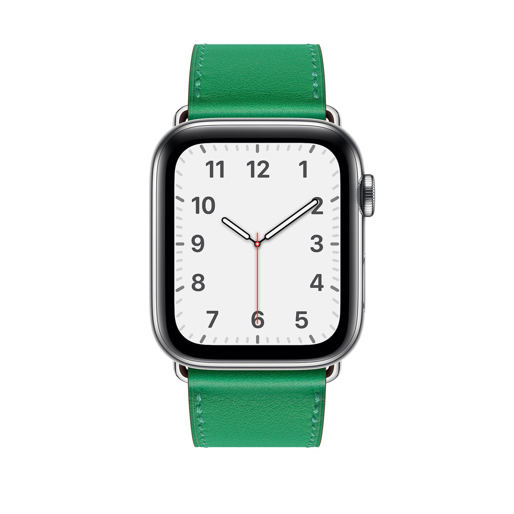 Genuine Leather Band for Apple Watch - Single Tour, Green - Stylish & Comfortable for Everyday Wear, Workouts & Outdoor Activities