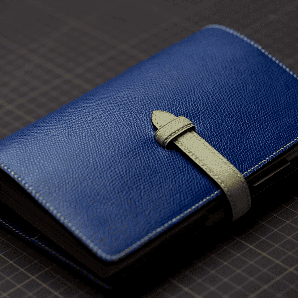 Premium Kraft Leather Notebook Cover with Stylish Pattern - Perfect for Journaling, Sketching & Office Use | DWIPDFZS83