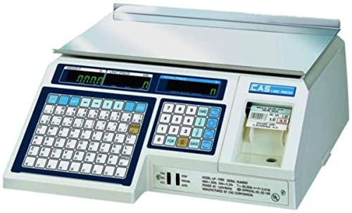 CAS LP-1000N Digital Price Computing Scale with LCD Display - Accurate Weighing for Retail, Grocery, and Shipping Businesses