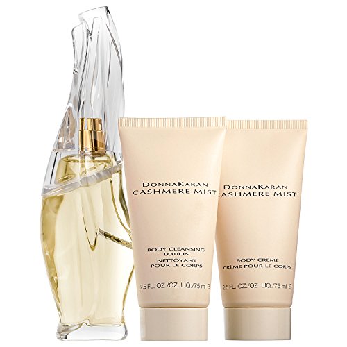 Donna Karan Cashmere Mist Luxury Gift Set for Women - Eau de Parfum, Body Lotion & Shower Gel - Perfect Birthday, Anniversary & Holiday Present