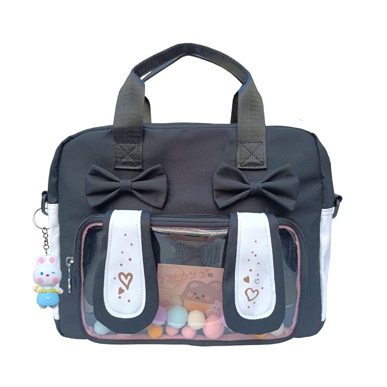 Cute Anime Ita Bag - Japanese Kawaii 3-Way Purse for JK Uniform & Cosplay | Perfect for School, Convention & Daily Use