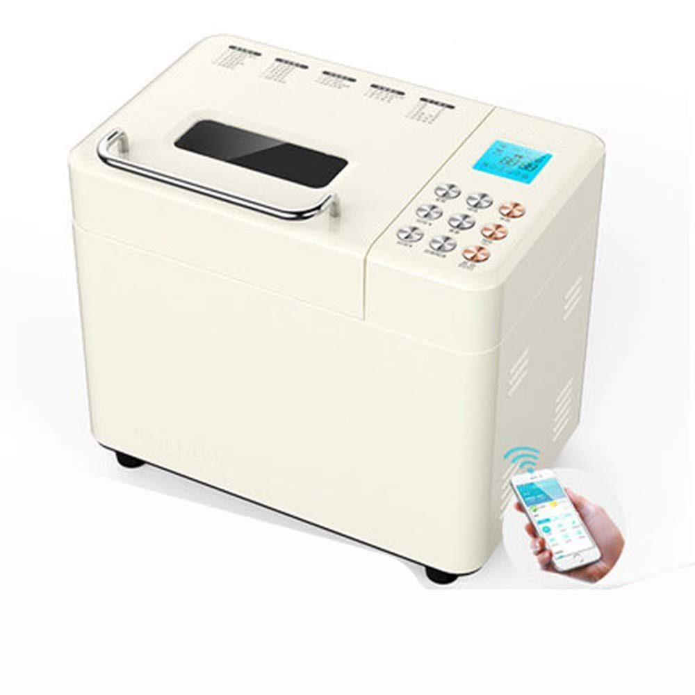 Smart Bread Maker with Kneading, Fermenting & Baking - Automatic Timer, Heat Preservation & Mobile App Control - Perfect for Homemade Bread, Pizza Dough & Artisan Loaves - Ideal for Home Bakers & Busy Families
