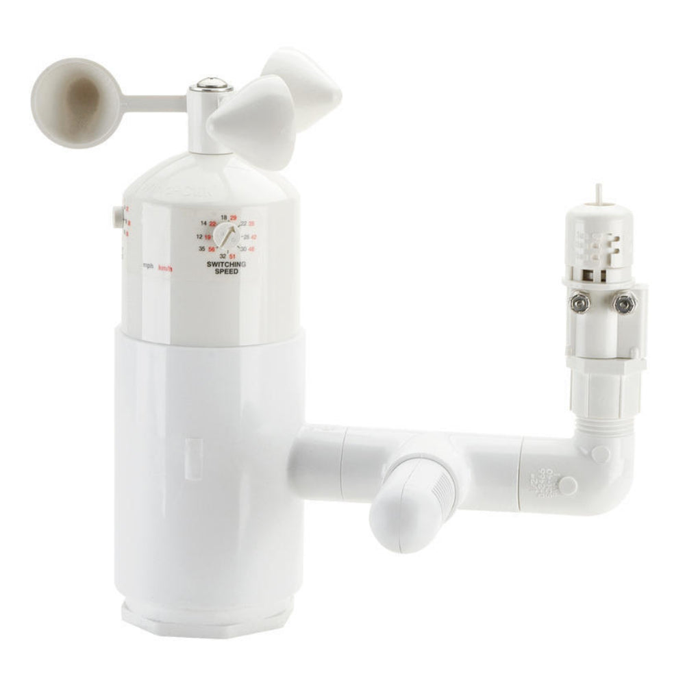 Hunter MWS FR Mini Weather Station - Wireless Wind, Rain & Freeze Sensor Combo for Accurate Outdoor Weather Monitoring | Perfect for Home, Farm & Marine Use