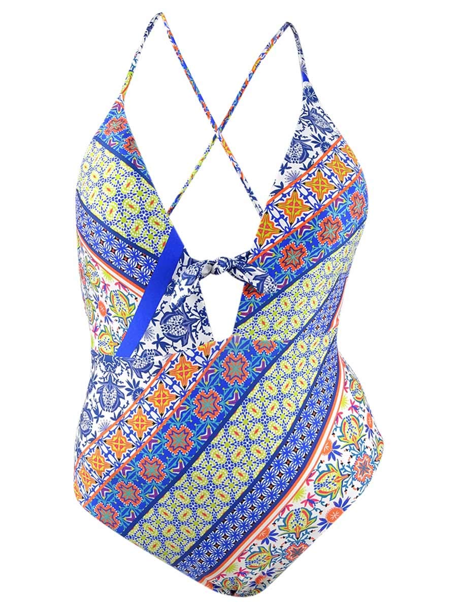 Nanette Lepore Women's Front Keyhole One Piece Swimsuit - Sexy Bathing Suit for Beach, Pool & Vacation | Plus Size & Regular Fit Options