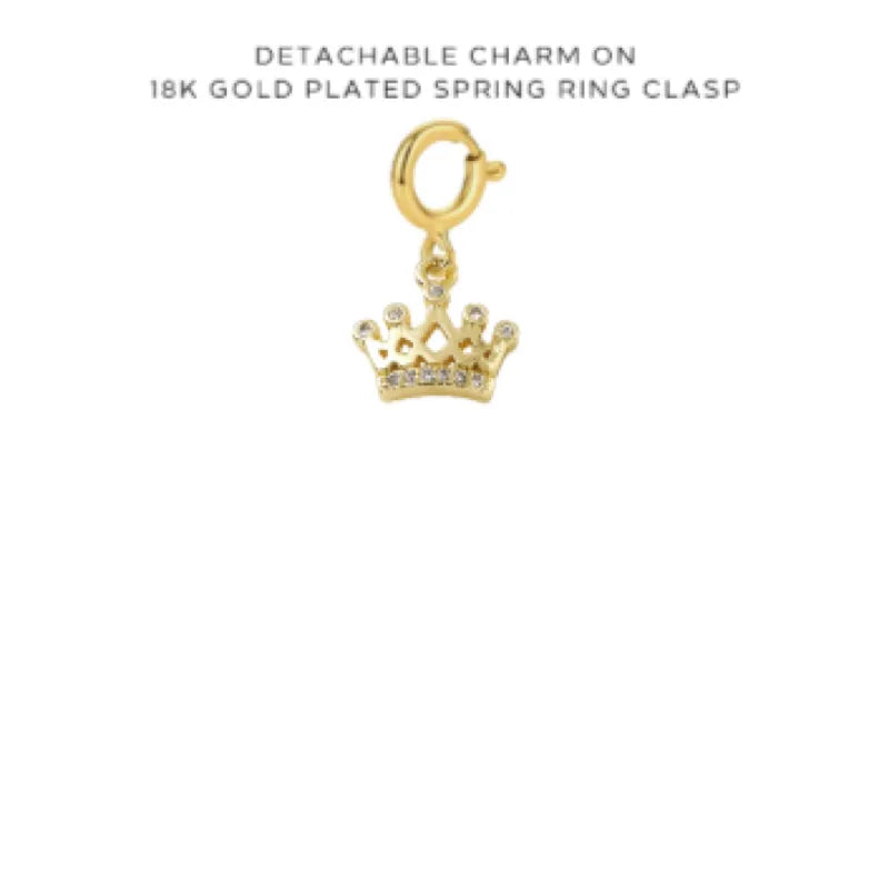Initial, Number & Assorted Charms with Detachable Clasp - Personalized Jewelry for Necklaces & Bracelets - Perfect for Gifts, DIY Crafts & Fashion Accessories