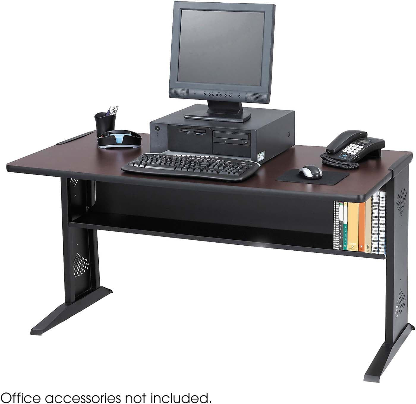 Adjustable Reversible Computer Desk 48W - Ergonomic Home Office Desk for Work & Study, Perfect for Small Spaces & Gaming Setups