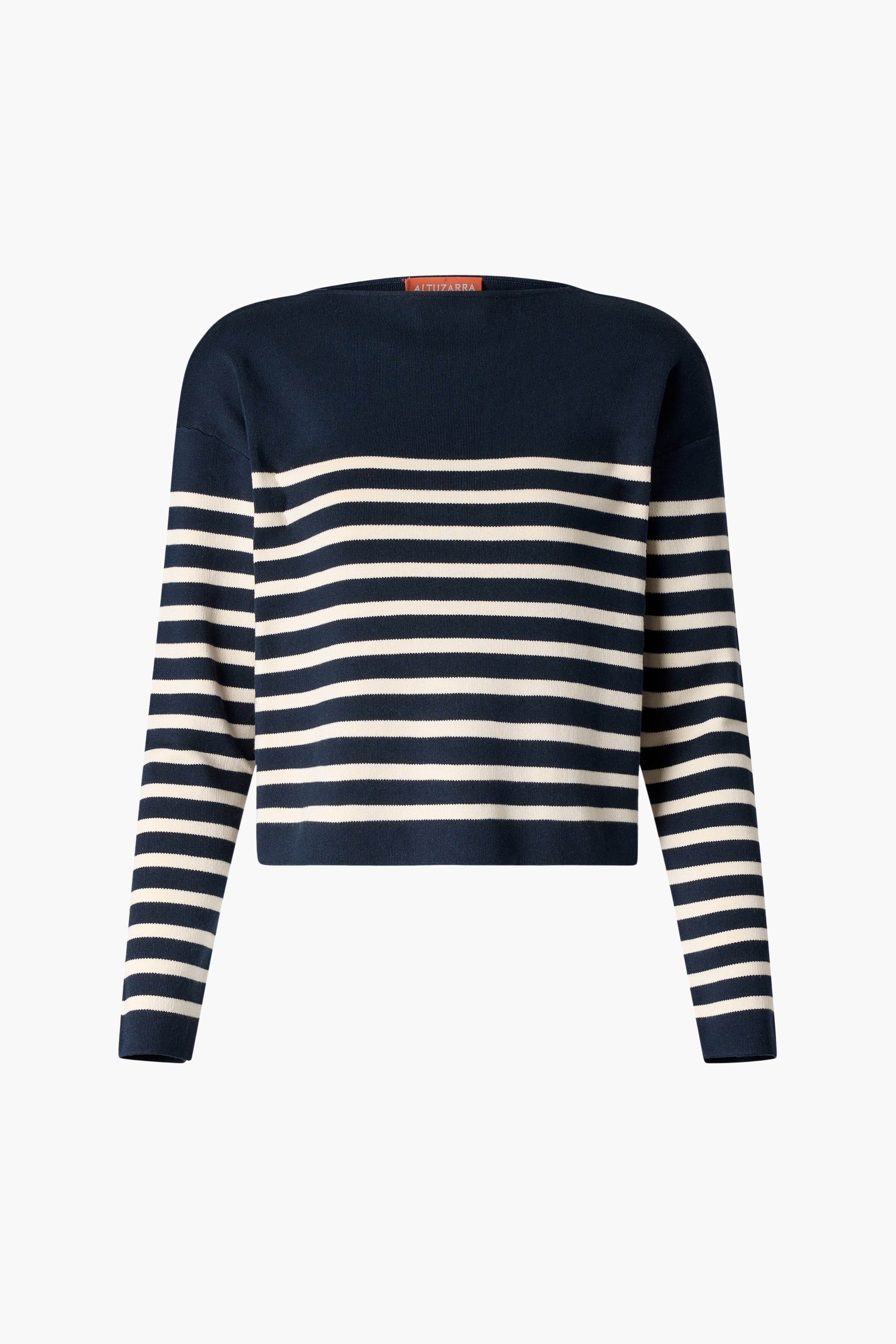 Ronnie Sweater for Women - Soft Berry Blue & Ivory Knit Pullover | Cozy Winter Fashion, Casual Outfit & Layering Essential
