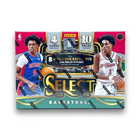 2023 Panini Select Basketball Hobby Mega Box - Premium NBA Trading Cards Collection for Collectors & Investors | Perfect for Sports Memorabilia Enthusiasts & Gift Giving