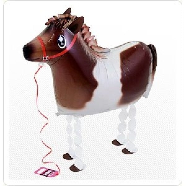 Pony Airwalker Foil Balloon - Birthday Party Decorations, Baby Shower, Graduation, Wedding & Holiday Celebrations - Premium Quality Helium Balloons for Events