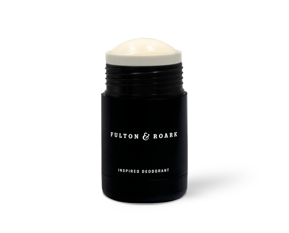 Fulton & Roark Natural Deodorant for Men - Kiawah Scent | Long-Lasting Odor Protection | Aluminum-Free & Cruelty-Free | Perfect for Travel, Gym & Daily Use