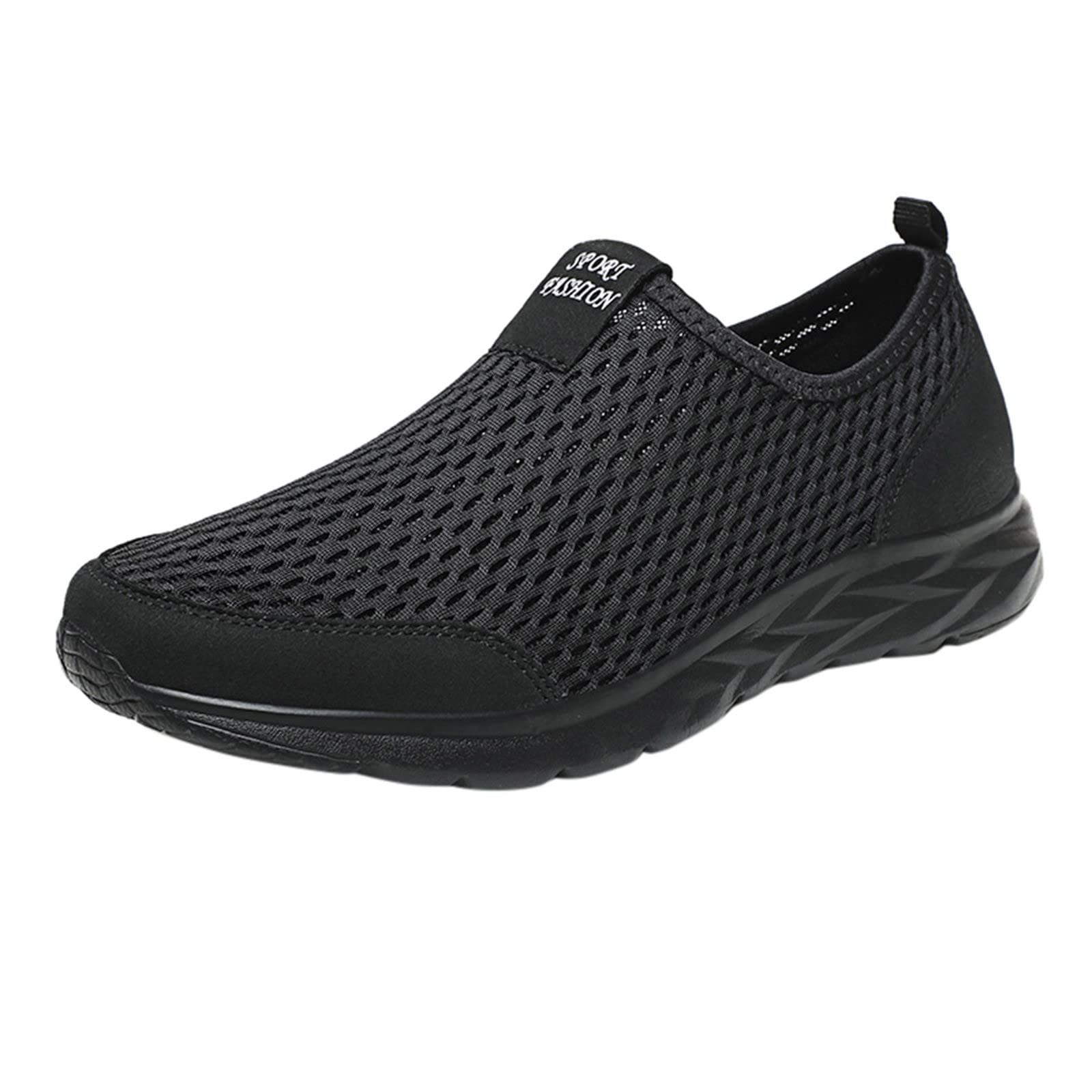 **Women's Running Shoes - Breathable Mesh Slip-On Sneakers for Walking & Jogging - Lightweight Comfortable Athletic Shoes for Gym, Workout & Daily Wear**