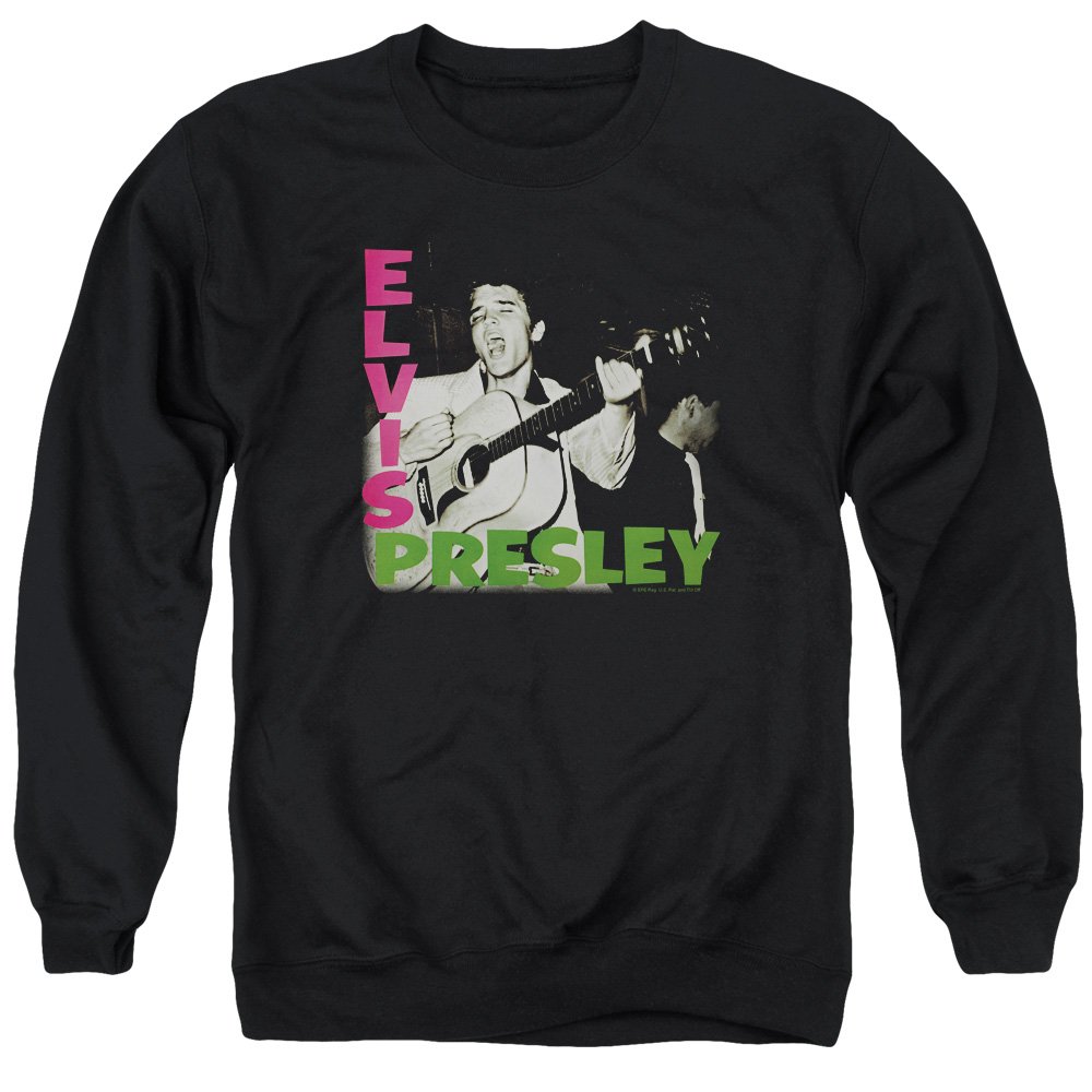 Elvis Presley Album Vintage Unisex Crewneck Sweatshirt for Men & Women - 70s Rock Music Fan Gift & Casual Retro Fashion