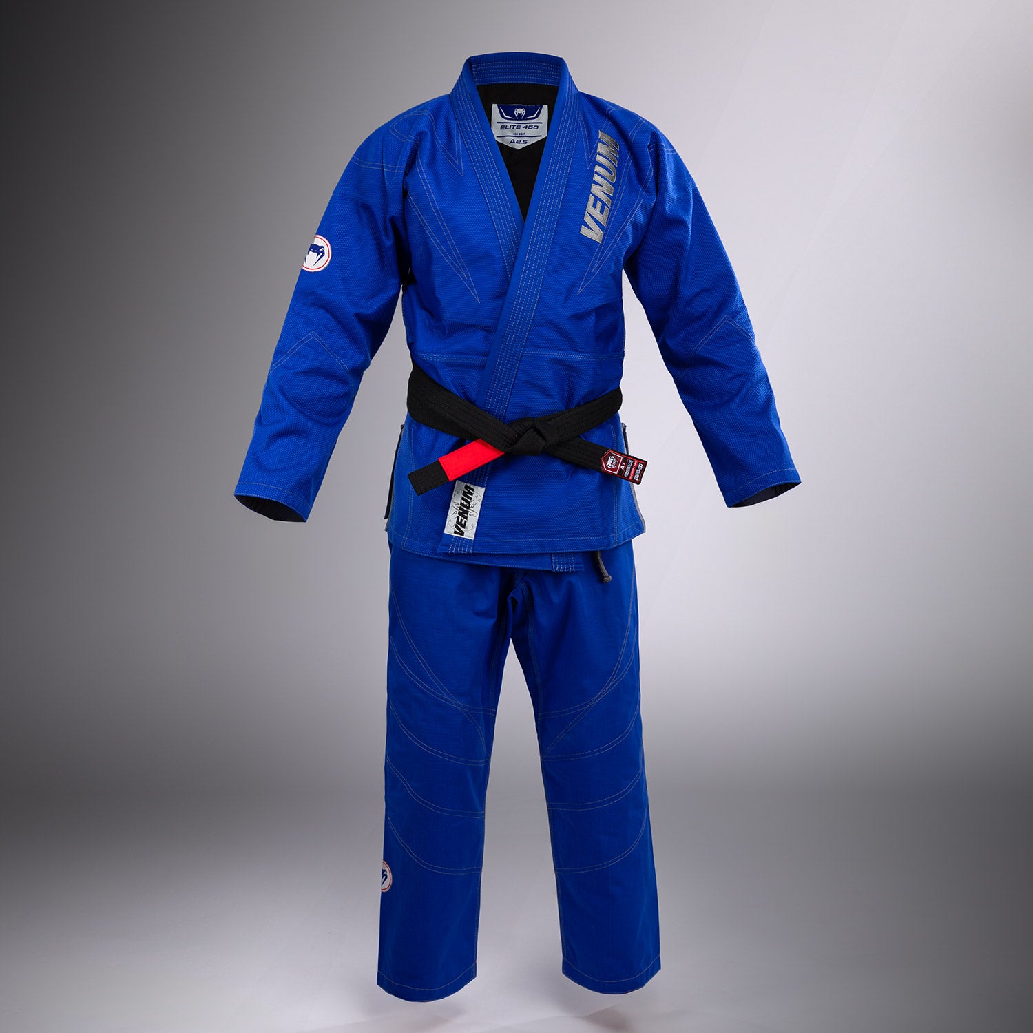 Venum Elite 5.0 Brazilian Jiu Jitsu Gi - 450 GSM Heavyweight BJJ Uniform - Royal Blue - Perfect for MMA Training & BJJ Competitions