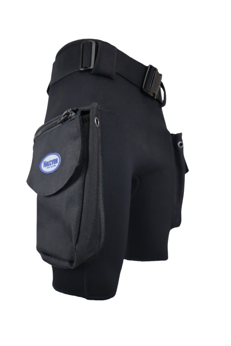 Halcyon Tech Dive Shorts with 2 Pockets - 3mm Neoprene Scuba Diving Swimwear for Men & Women - Perfect for Warm Water Diving, Snorkeling, and Beach Activities