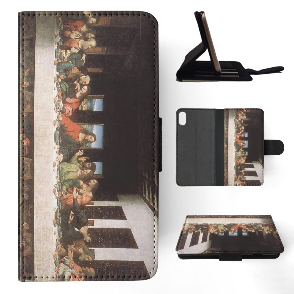 Da Vinci The Last Supper Art Flip Wallet Phone Case for Apple iPhone Xs MAX - Stylish Protective Cover for Everyday Use & Travel