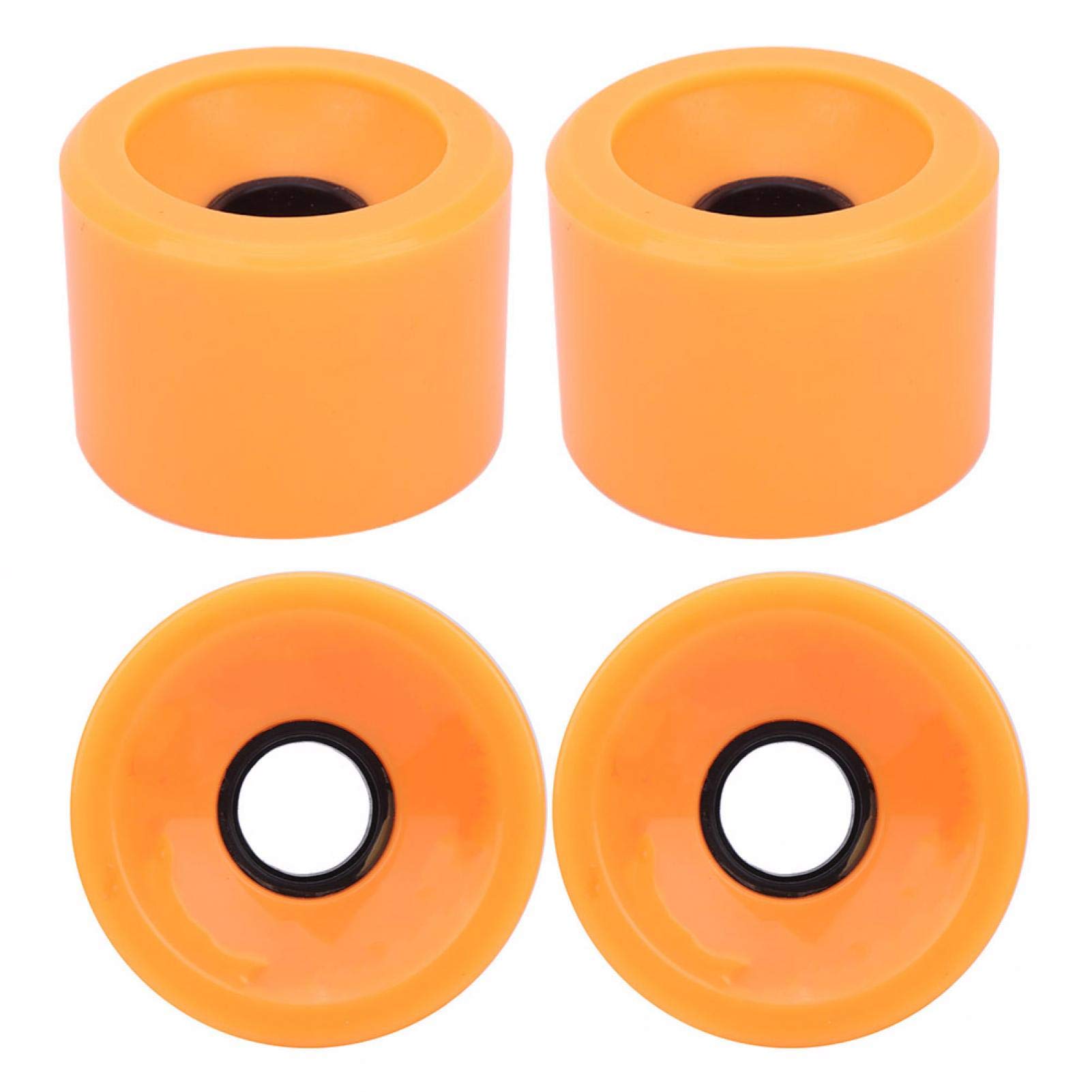 4PCS/Set High Elastic Skateboard Wheels - Sturdy, Durable & Compact for Most Skateboards | Perfect for Street Skating, Tricks & Smooth Rides