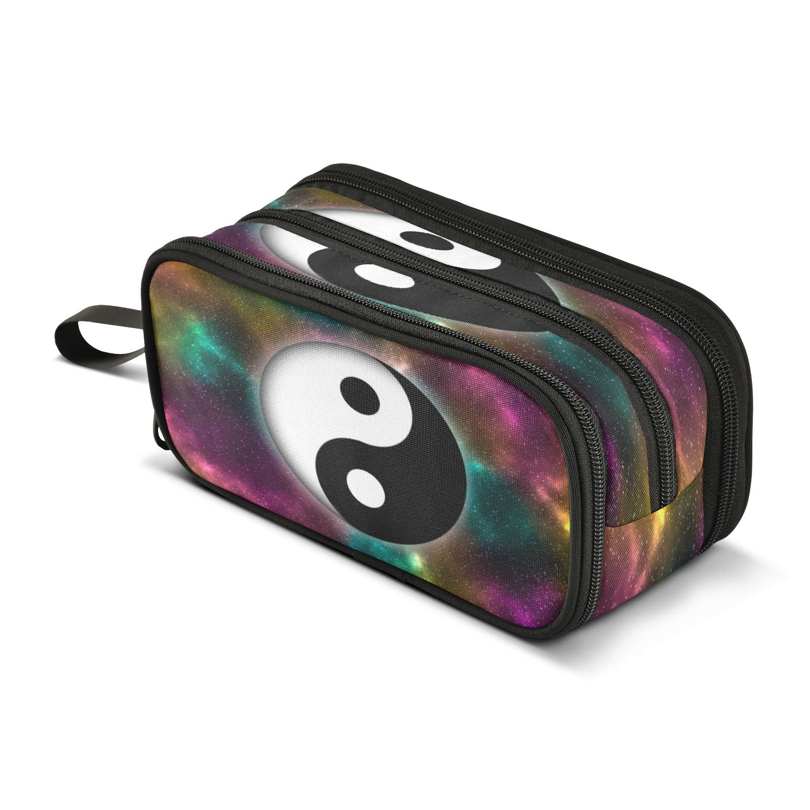 ALAZA Yin Yang Galaxy Design Pencil Case - Large Capacity Pen Holder Pouch for School, Office & Art Supplies | Perfect for Students, Professionals & Artists