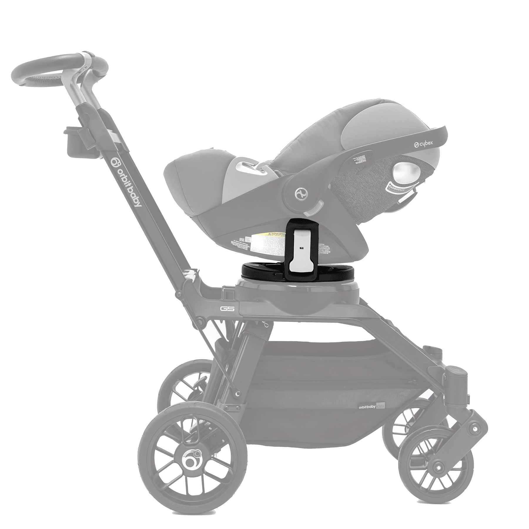 Orbit Baby Car Seat to Stroller Adapter - Universal Infant Car Seat Converter for Travel System | Perfect for Family Outings, Air Travel & Daily Commutes