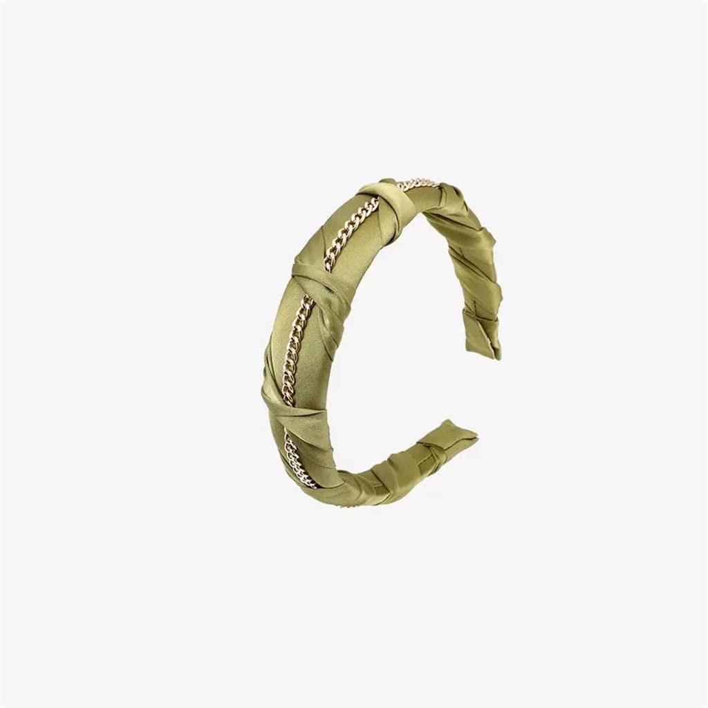 KFJBX Women's Fashion Jewelry - Urban Chain Weave Headband Hair Accessory for Women & Girls | Perfect for Parties, Weddings, Date Nights & Everyday Wear