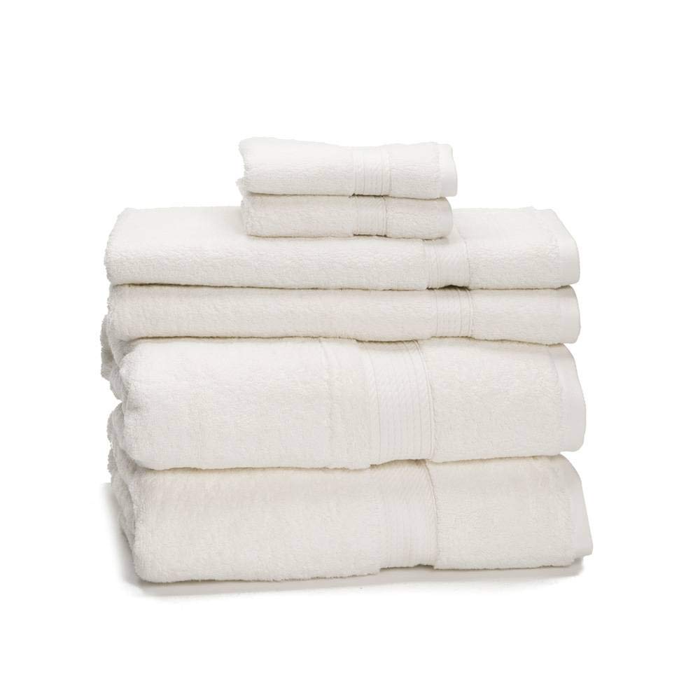 800 GSM 100% Egyptian Cotton 6-Piece Towel Set - Luxury Hotel Quality Bath Towels (2x30