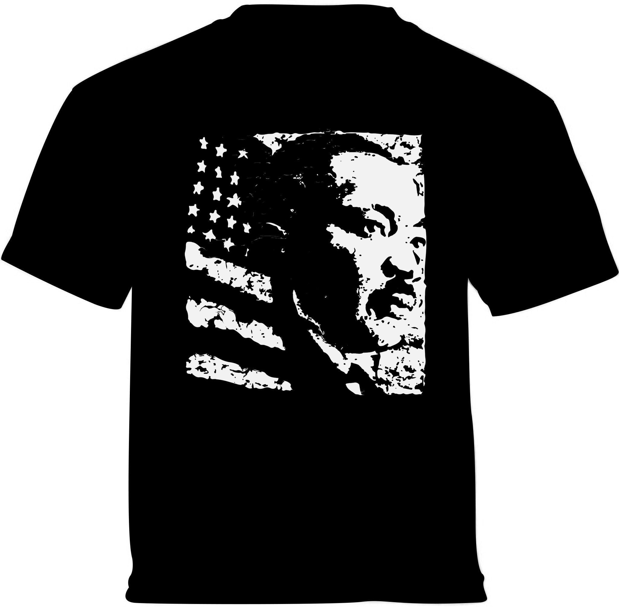 Martin Luther King Jr. Baby & Toddler T-Shirts - Patriotic USA Flag Design - Soft Cotton Infant & Kids Shirts for MLK Day, Black History Month & Everyday Wear