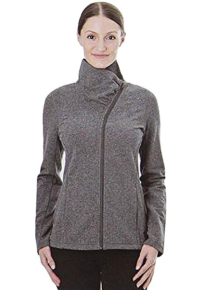 Tuff Athletics Women's Full Zip Fleece Jacket - Soft Warm Winter Hoodie for Outdoor Running, Hiking & Casual Wear