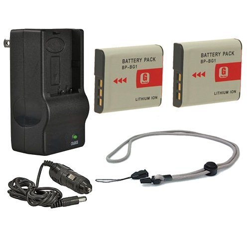 Sony Cybershot DSC-N2 Replacement Batteries (2-Pack) with Travel Charger & Adjustable Neck Strap - Perfect for Travel Photography, Vlogging, and Outdoor Adventures