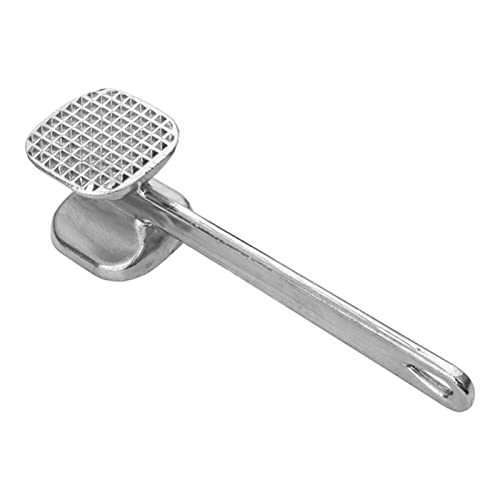 AOKID Stainless Steel Meat Tenderizer Hammer - Portable Kitchen Mallet for Tenderizing Meat, Pounding Chicken, Crushing Garlic - Perfect for BBQ, Cooking & Home Kitchen Use