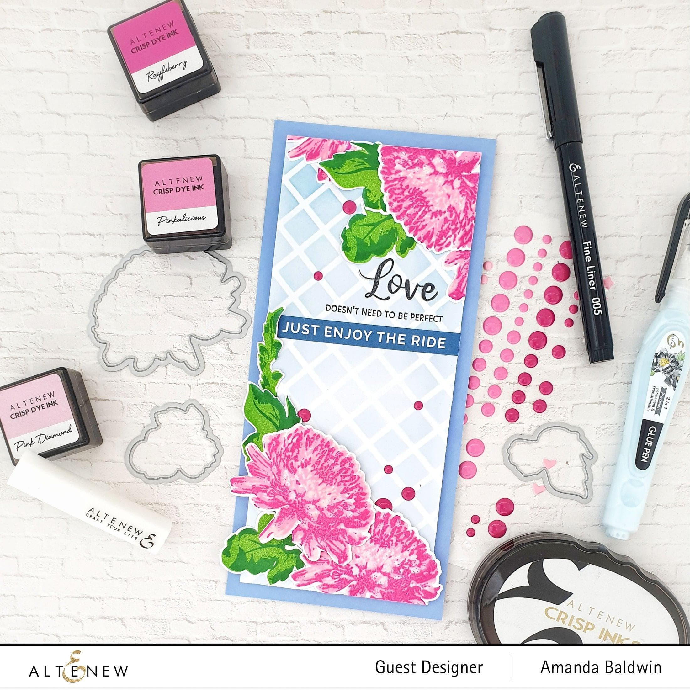 Cherry Blossom Enamel Dots for Scrapbooking, Card Making & DIY Crafts - Floral Embellishments for Bullet Journals, Planners & Handmade Cards