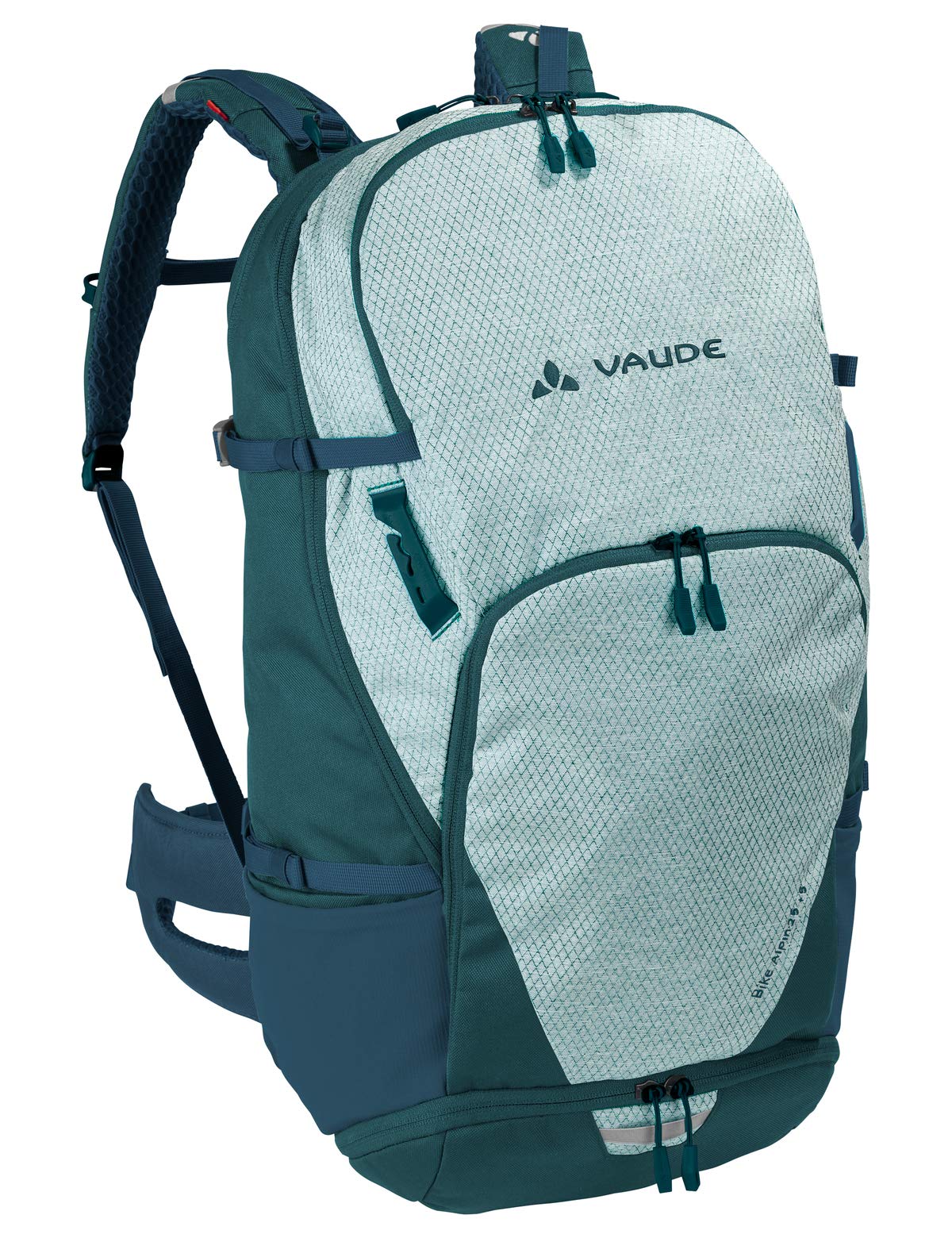 VAUDE Bike Alpin 25+5 Backpack - Lightweight Hiking Daypack for Cycling & Outdoor Adventures - Perfect for Mountain Biking, Commuting & Travel (Petroleum Blue, One Size)