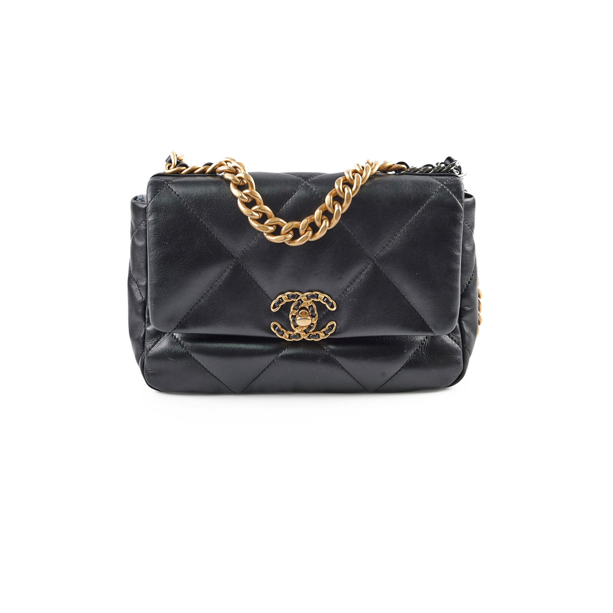 Chanel Small 19 Handbag Black 31 Series - Luxury Crossbody Bag for Women, Perfect for Date Night & Evening Events