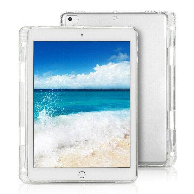 Shockproof Pencil Holder Case for iPad 10.2 (7th & 8th Gen 2019/2020) - Protective Cover with Apple Pencil Slot for School, Office & Travel