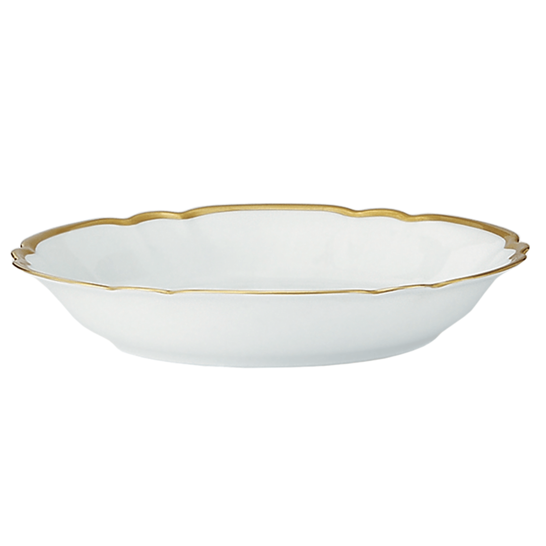 Colette Gold Coupe Soup Bowl - Elegant 16oz Porcelain Soup Bowls Set of 4, Microwave & Dishwasher Safe - Perfect for French Onion Soup, Ramen, Cereal & Home Dining Decor