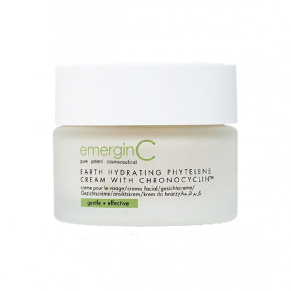 EmerginC Earth Cream - Organic Moisturizing Face Cream for Dry & Sensitive Skin | Vegan, Cruelty-Free Skincare | Perfect for Daily Hydration & Nighttime Repair