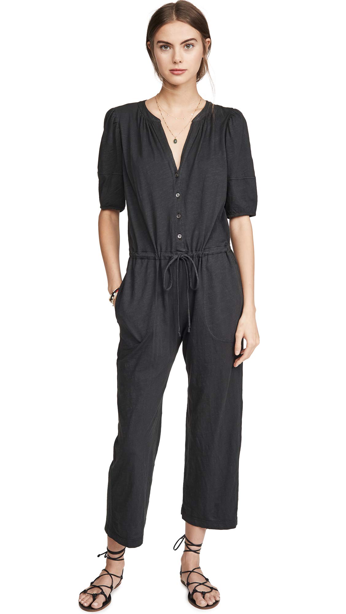 Velvet by Graham & Spencer Women's Jersey Jumpsuit - Comfortable & Stylish One-Piece Outfit for Casual Wear, Date Night & Travel