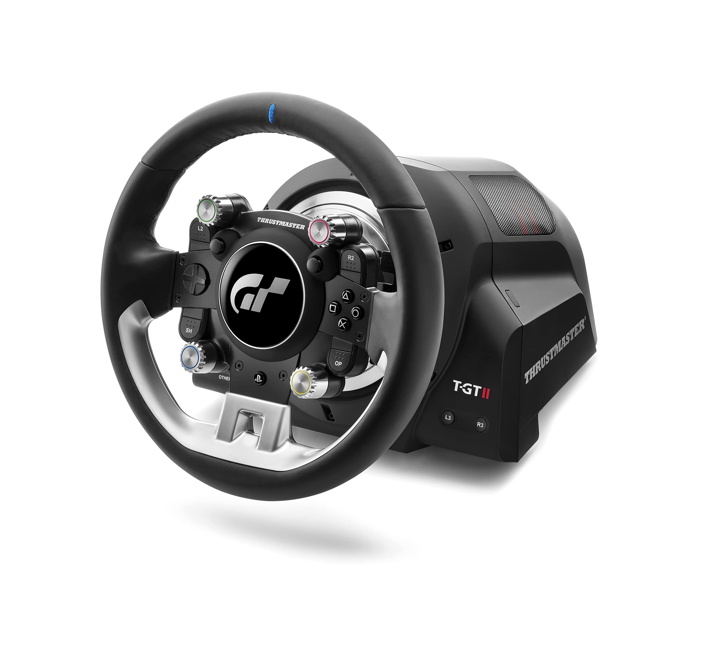 Thrustmaster T-GT II Force Feedback Racing Wheel - Compatible with PS5, PS4 & PC | High-Precision Simulator for Gran Turismo & Racing Games | Perfect for Home Racing Setups & Esports Competitions