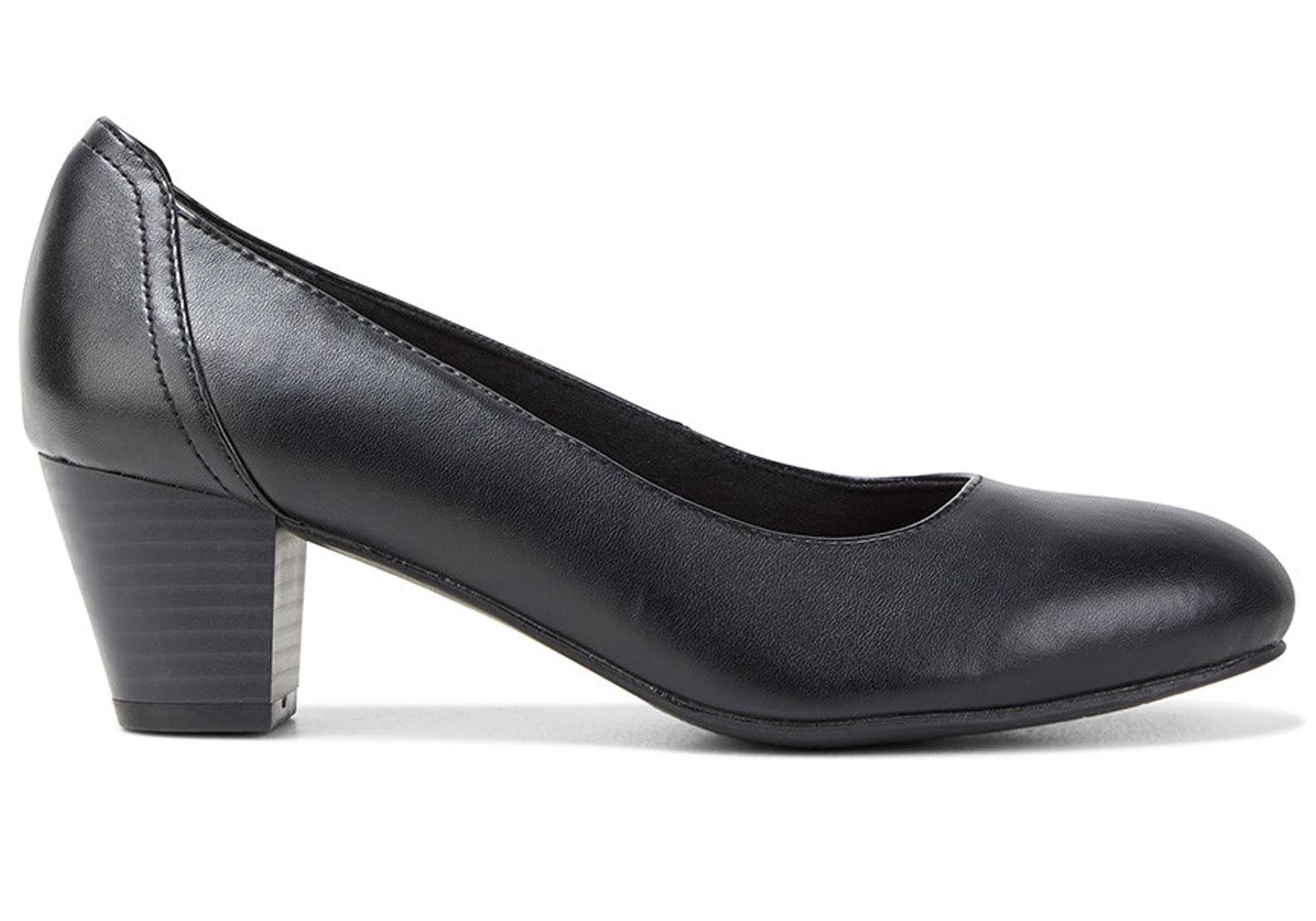 Grosby Ivy Women's Comfortable Classic Pumps - Stylish Low Heel Dress Shoes for Office, Wedding & Everyday Wear