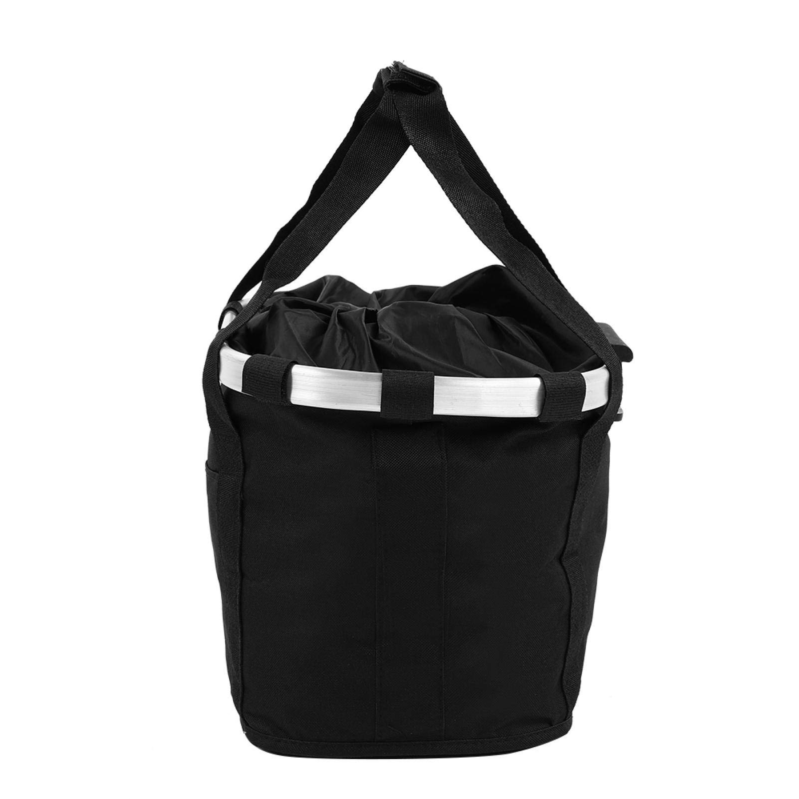 Shanrya Waterproof Detachable Bicycle Basket Bag - Super Durable Bike Pannier for Road & Commuter Bikes - Perfect for Grocery Shopping, Picnics & Daily Commute