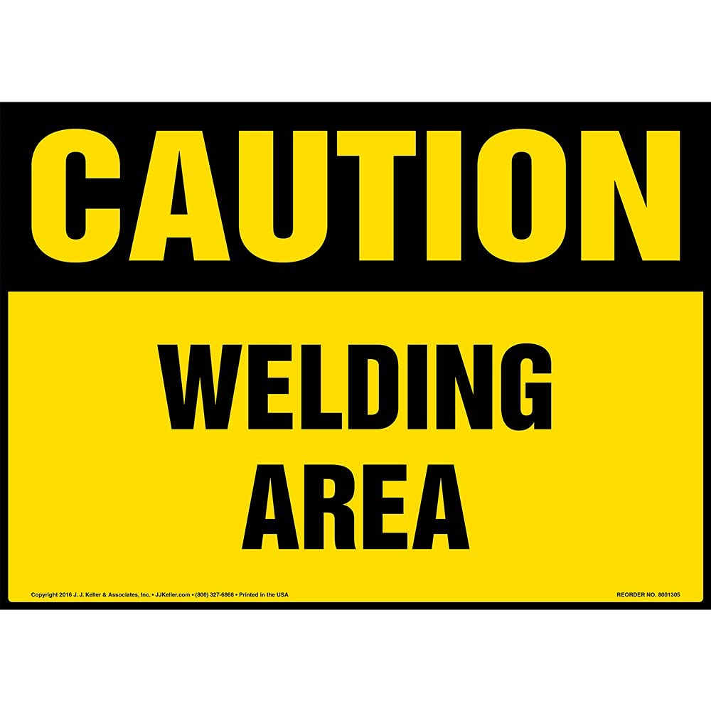 OSHA Compliant Welding Area Sign - 14