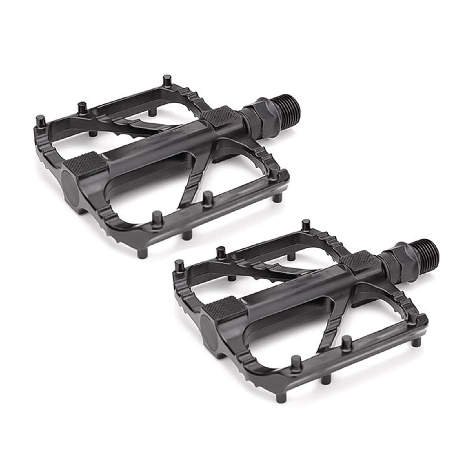 LAFANDE Bike Pedals - Aluminum Alloy Mountain & Road Bicycle Pedals with Sealed Bearings - Non-Slip Flat Platform Pedals for Urban Commuting, MTB & Road Cycling - Durable Bike Accessories for Men & Women