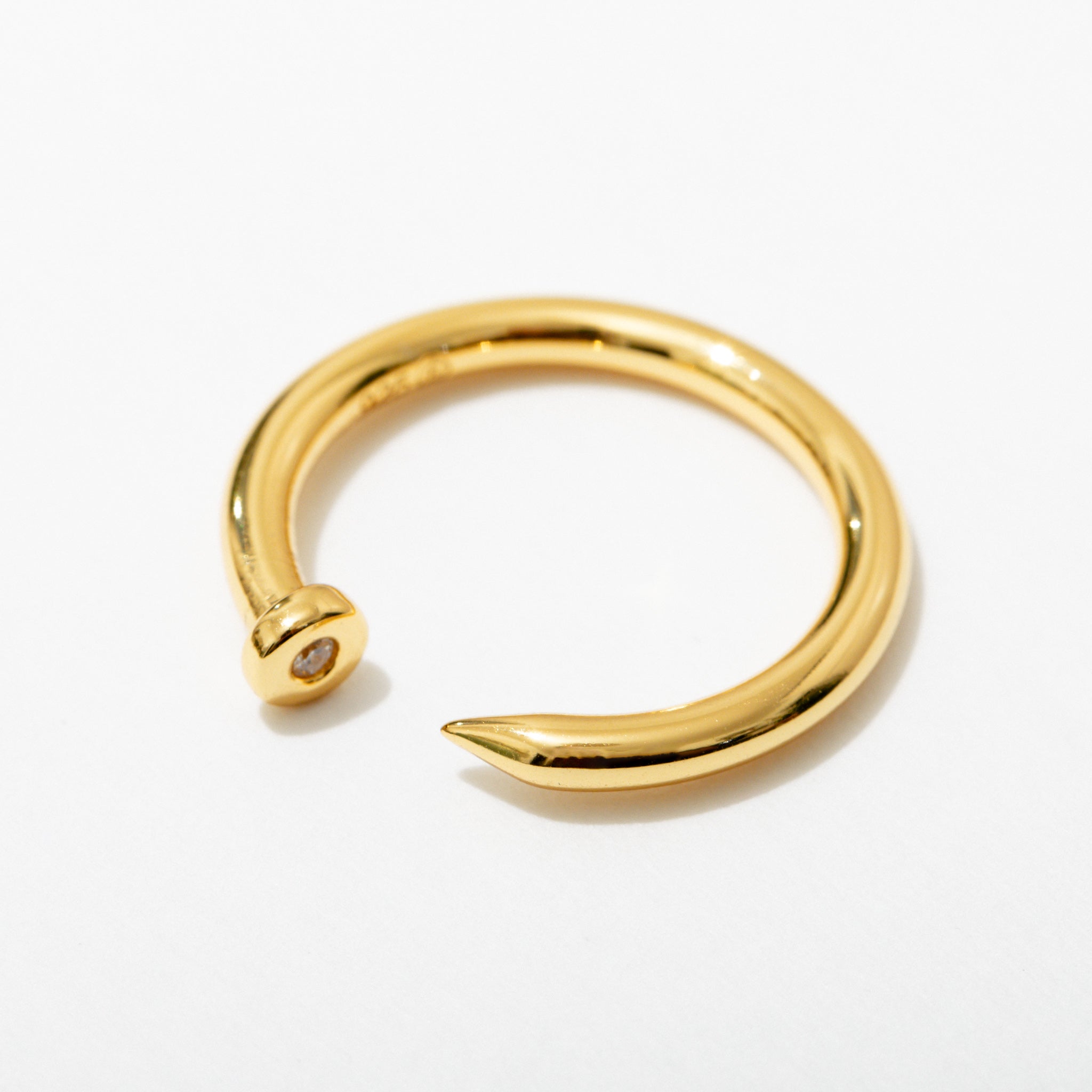 Elegant Nail Rings for Women - Stylish Finger Jewelry for Parties, Weddings & Everyday Wear - Gold & Silver Nail Cuff Designs