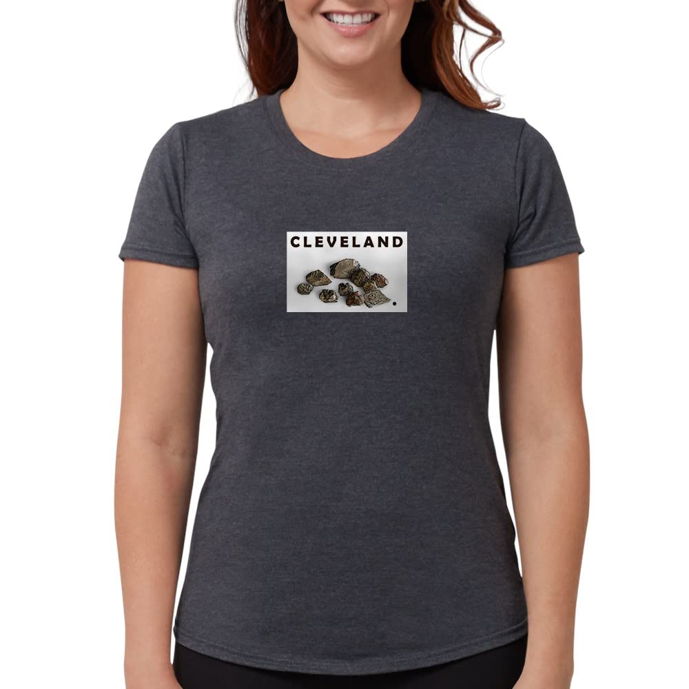 Cleveland Rocks Women's Deluxe Tri-Blend T-Shirt | Soft Vintage Style Tee for Casual Wear, Concerts & Fan Apparel