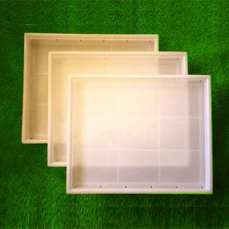 3 Pack Large Sprouting Trays for Wheatgrass & Microgreens - EasyGreen Auto Sprouter Kit - Indoor Gardening & Healthy Eating - Perfect for Home, Kitchen, or Office Use