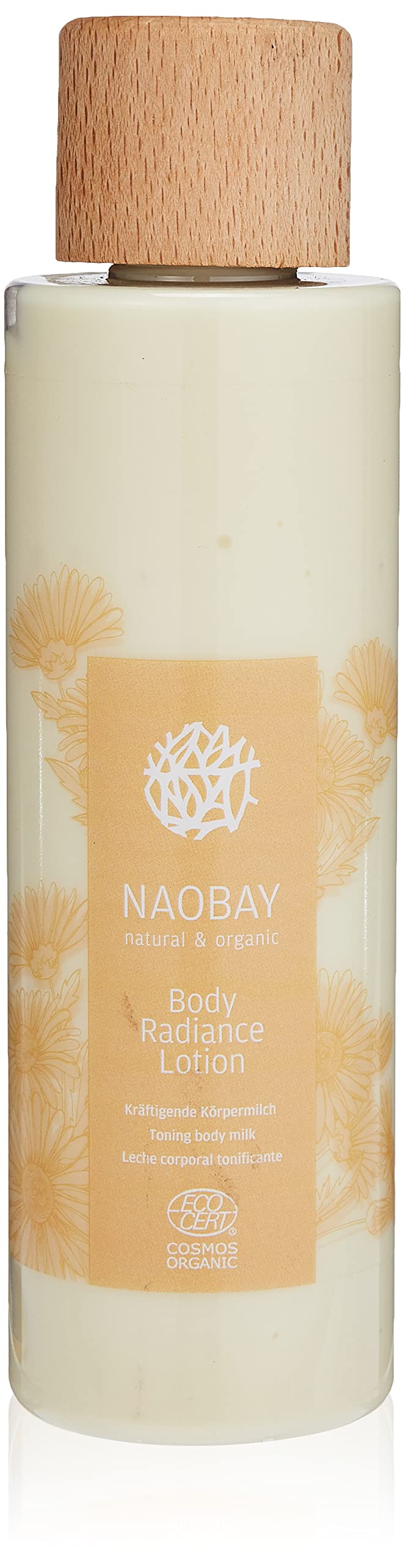 Natural Organic Body Radiance Lotion by Naobay | Hydrating & Nourishing Moisturizer for Dry Skin | Perfect for Daily Use & Spa Treatments