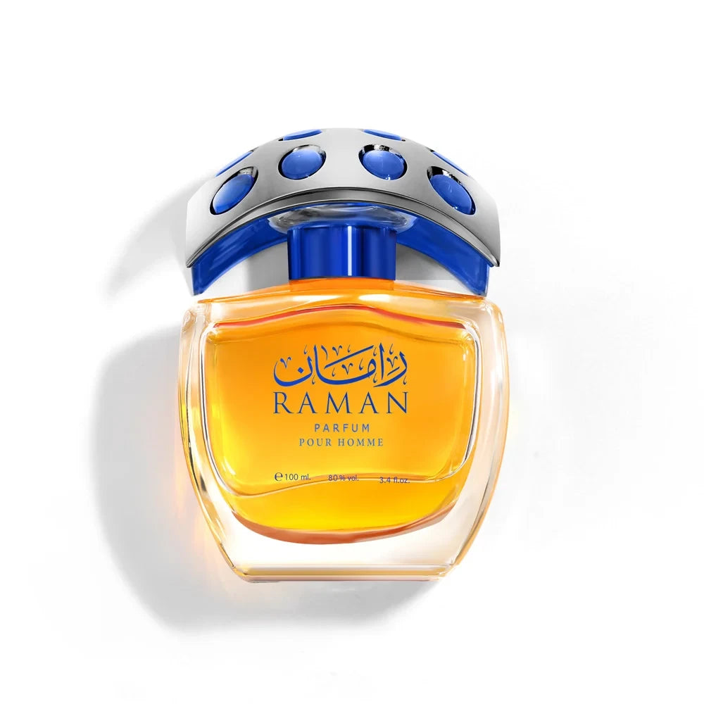 Raman For Men Eau de Parfum 100ml - Premium Long-Lasting Fragrance for Men | Perfect for Date Night, Office & Special Occasions