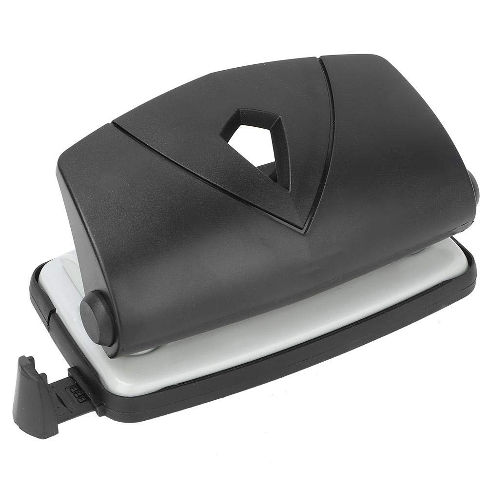 Yencoly 2 Hole Paper Punch - Heavy Duty Non-Slip Bottom Pad, Adjustable Hole Puncher for School, Office & Home - Perfect for Binders, Notebooks & Document Organization