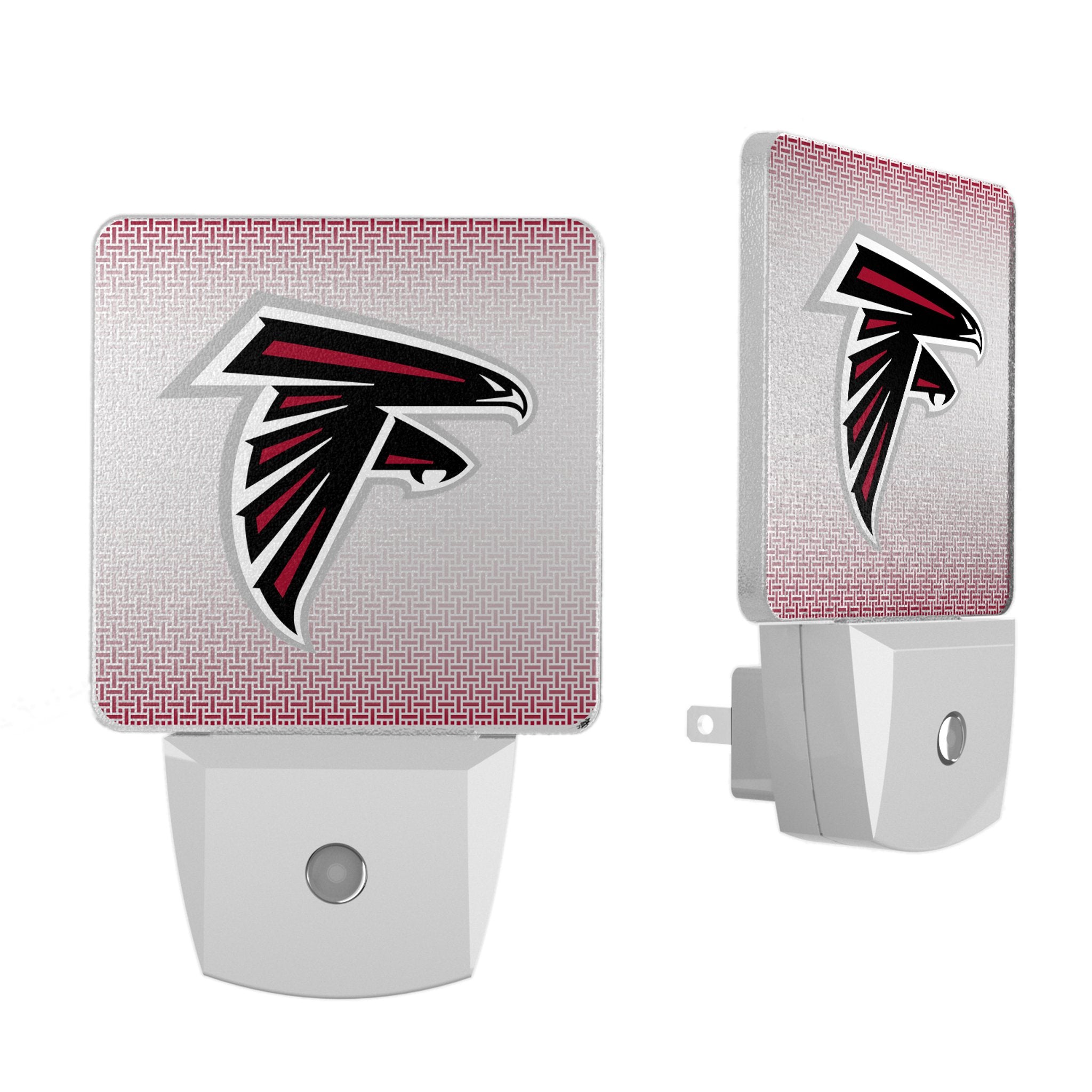 Atlanta Falcons LED Night Light 2 Pack - NFL Team Logo Bedside Lamp for Kids & Adults - Perfect for Bedroom, Nursery, or Game Room Decor