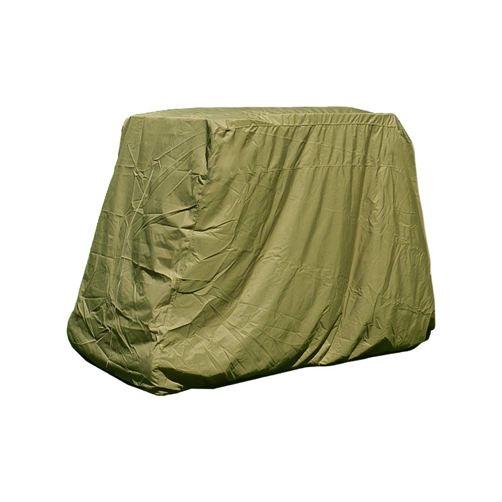 AlveyTech Heavy Duty Waterproof Golf Cart Cover - All Weather Protection for Outdoor Storage & Travel | Fits Most Golf Cart Models | UV Resistant & Durable Material